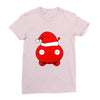 mooncake christmas santa parody Ladies Fitted T-Shirt