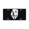 v per vendetta face film horror cinema&amp;tv License Plate