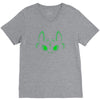 neon toothless V-Neck Tee