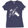 snowboarder freestyle piste snowboarden sport Ladies Fitted T-Shirt