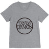 team damon salvatore (6) V-Neck Tee