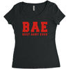 BAE Best Aunt Ever Women's Triblend Scoop T-shirt