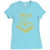 made to suffer Ladies Fitted T-Shirt