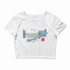chucknorium Crop Top