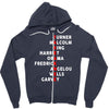 take a knee Zipper Hoodie