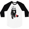 creepy doll trick or treat 3/4 Sleeve Shirt