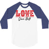 Love 3/4 Sleeve Shirt