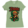 legend of zombies Ladies Fitted T-Shirt