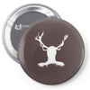 bad human Pin-back button