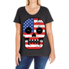 united states till i die Ladies Curvy T-Shirt