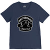 skateboard V-Neck Tee