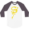 chinese dragon cool oriental asian kung fu 3/4 Sleeve Shirt
