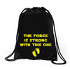 The Force is Strong With This One Drawstring Bags
