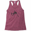 sharks with frickin laser beams t shirt soft funny austin powers tee d Racerback Tank