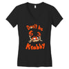don't be krabby Women's V-Neck T-Shirt