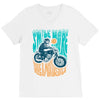 smile more, ride a motorcycle V-Neck Tee