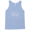 oscar wilde quote girls Tank Top