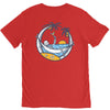 skull summer V-Neck Tee