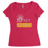 hey you guys Women's Triblend Scoop T-shirt