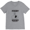 Fight Night V-Neck Tee