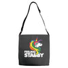 feeling stabby Adjustable Strap Totes