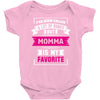 I've Been Called A Lot Of Names But Momma Is My Favorite Baby Bodysuit