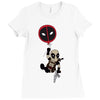 mouth the merc (x force version) Ladies Fitted T-Shirt