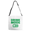 drink mode on (2) Adjustable Strap Totes