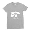 dad bear Ladies Fitted T-Shirt