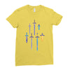master swords Ladies Fitted T-Shirt