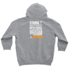 Strong Independent Motivated Gemini Youth Hoodie