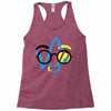 mr. personality Racerback Tank
