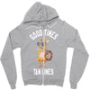 good times tan lines Zipper Hoodie