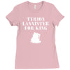 tyrion lannister for king Ladies Fitted T-Shirt