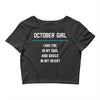 October Girl Crop Top