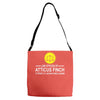 atticus finch funny Adjustable Strap Totes