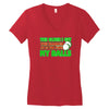 funny golf the older i get, ideal gift, birthday present Women's V-Neck T-Shirt