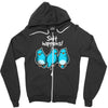 shit happens Zipper Hoodie