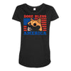 doge bless america Maternity Scoop Neck T-shirt