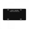 i dot snore License Plate