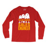 cant scare me im sales engineer halloween Long Sleeve Shirts