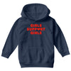 Girls Support Girls Youth Hoodie