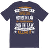 Super Cool Mother In Law Of A Freaking Awesome Son In Law T-Shirt