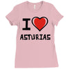 i love asturias Ladies Fitted T-Shirt