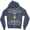 Merry Maverickmas Zipper Hoodie