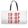 Camp Hitchhiking Weekender Totes