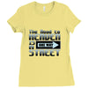 road to heaven Ladies Fitted T-Shirt