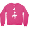 duck duck moose funny Crewneck Sweatshirt