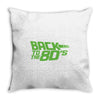 back to the 80's Throw Pillow