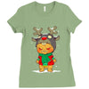please, kill me! Ladies Fitted T-Shirt